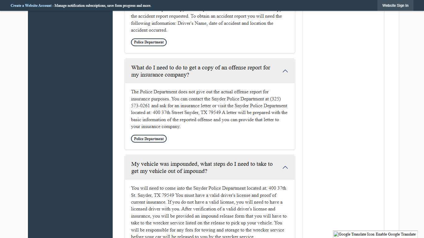 Frequently Asked Questions - CivicPlus.CMS.FAQ